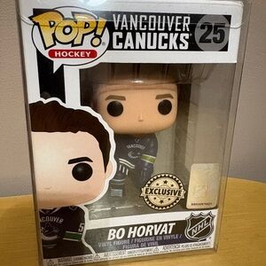 Funko NHL Bo Horvat Figure with Blue and Green Jersey
